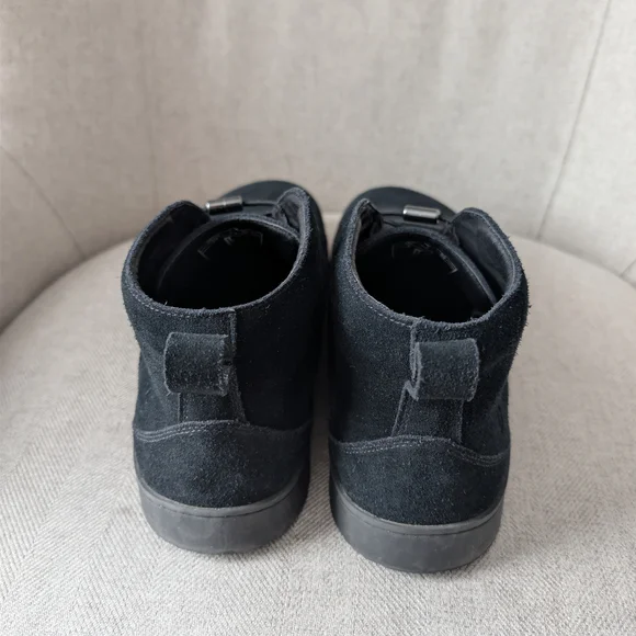 Men's Birchbury Carnforth Suede Boots Black Size 12 - Picture 5 of 6